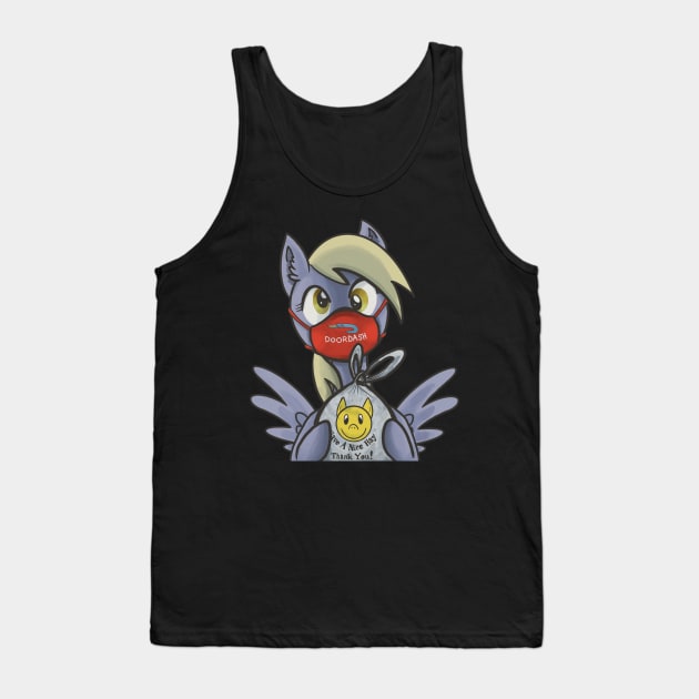 Derpy Delivery Tank Top by CatScratchPaper